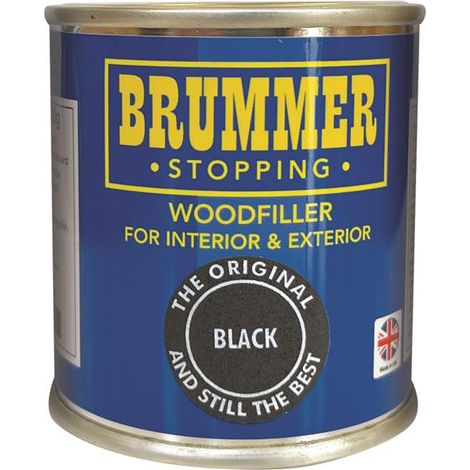 Brummer BM30416 Wood Filler Black 250g BRUBM30416