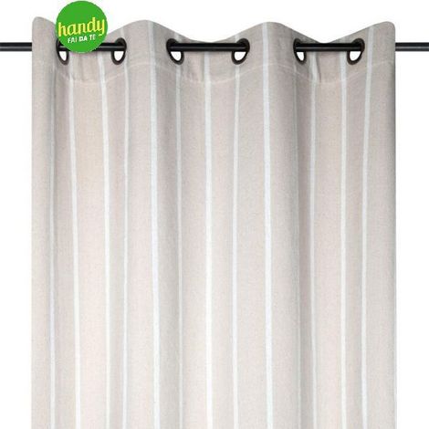 Tenda Stof Trop 135 x 265 cm Bianco (1/2)