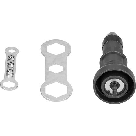 Elektrischer Nietmutternpistolen-Bohrschrauberadapter, Akku-Nietadapter, Elektrowerkzeugausrüstung, Schwarz (1/5)