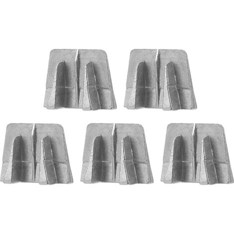 5 Aluminum Keile Satz Kegelförmige Axtkeile für Stabile