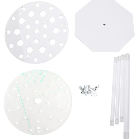 Support Pipette Rack 28 Trousers en Plexiglas, Support pour Tubes à Essai, Équipement de Laboratoire (1/5)