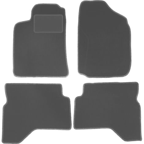Tapis de sol graphite pour Mitsubishi Pajero Sport I SUV (1996-2008) (1/5)