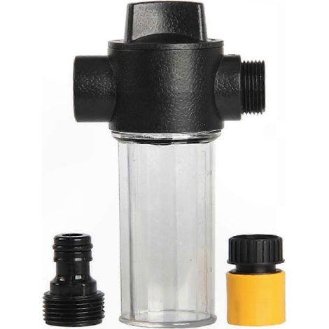 Engine Flush Mixer with Liquid Flow Wash Hose Spray Nozzle Solution Dispenser for Garden Hose Connection
