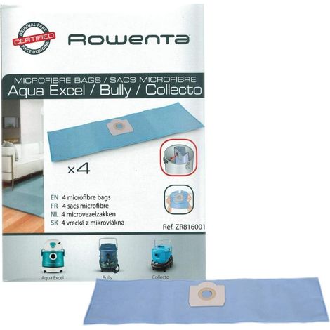 Paquet de 4 sacs aspirateur Rowenta Vorace ZR816001 Rowenta