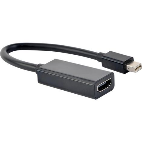 CABLE ADAPTADOR 4K GEMBIRD MINI DISPLAYPORT A HDMI, NEGRO (1/2)