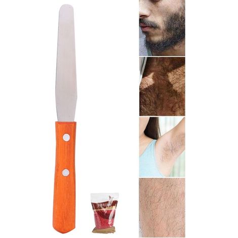 Holzspatel zum Wachsen – Professioneller Beauty-Stick (1/5)