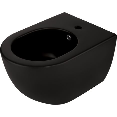 Deante Peonia bidé suspendido negro mate 510 x 360 mm (1/2)