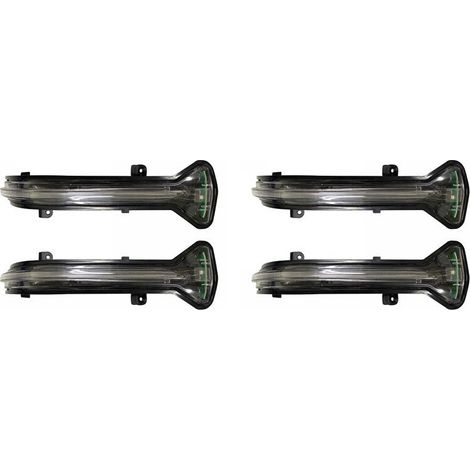 Adecuado para intermitentes de espejos laterales de coche 4 51167414649 51167414650. Adecuado para las series 3, 4, 5, 6, 7, 8, G30, G31, G32, G38, G11, G12. (1/4)