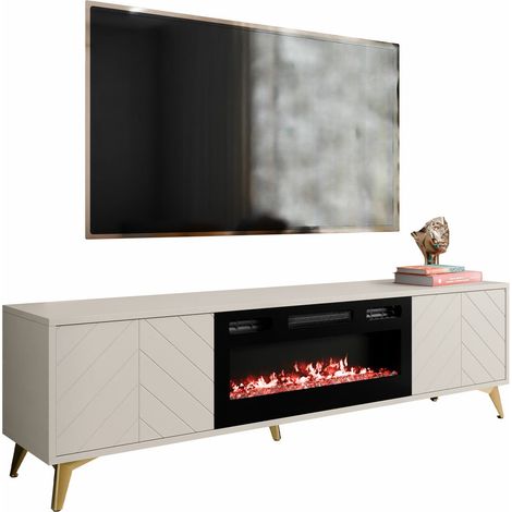Mueble TV Comfivo Camlue 110 , Número de puertas: 0, Número de cajones: 0, 184x53x40cm (1/5)