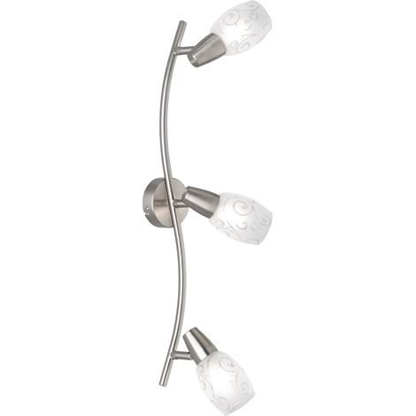 Faretto da Interno  E14 in Metallo Nickel Opaco