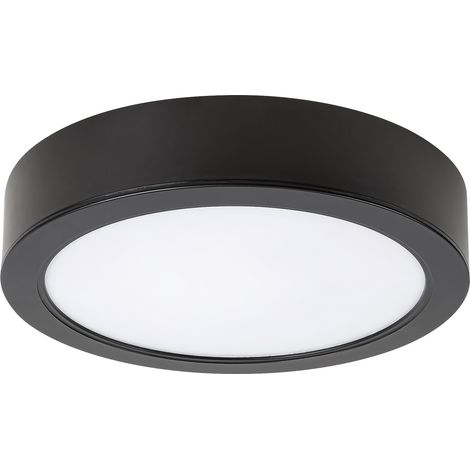 Plafonnier en saillie rond Shaun2 15W 4000K 1450lm IP20 noir RABALUX (1/3)