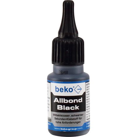 Allbond-Black Cyanacrylat-Reaktionsklebstoff schwarz beko 261 8 20