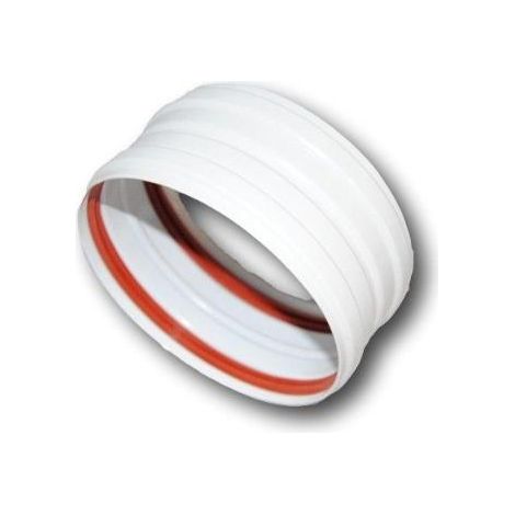 FPLUS manguito al.tubo-tubo 125  man125e , Productos	Manguitos Unión
Fabricado	En Aluminio
Sistema de unión	Hembra - Hembra.
Pintura	Blanco
Aplicación	Calentadores de Gas, Salidas