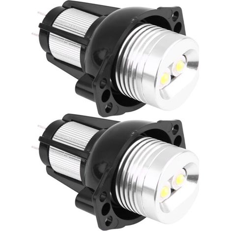 2pcs 12W LED Angel Eyes Halo Ring Marker Light pour E90 E91 05-08 Auto Lampes (1/4)