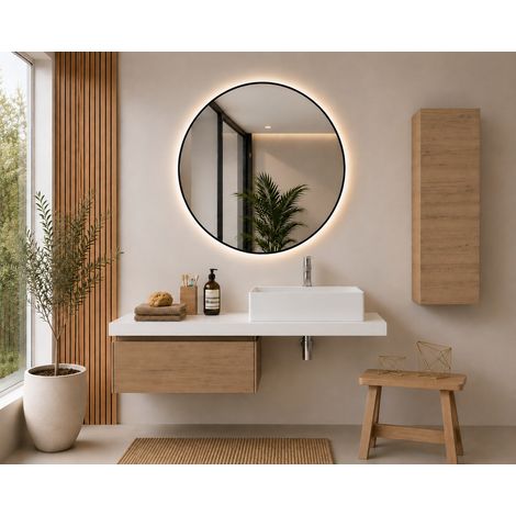 Conjunto mueble de baño SICILIA sin espejo con modulo de 60 cm y encimera de 120 cm con lavabo y columna (1/5)