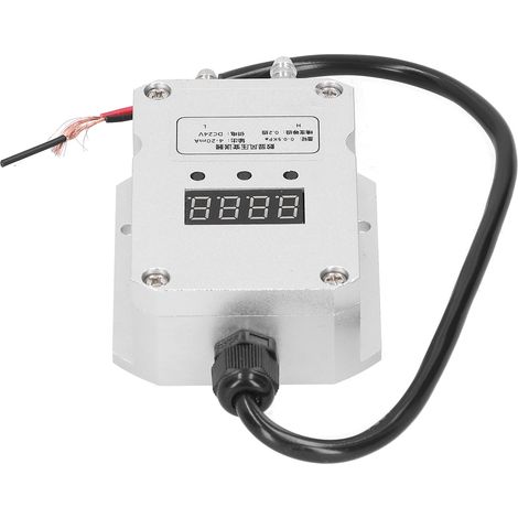 Capteur de pression différentielle 0-0,5 kPa, afficheur numérique, détection de vent, argent, sortie 4-20 mA, alimentation 24 V CC (1/5)