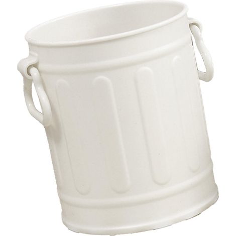 Porte-crayons en plastique blanc, mignon et de grande capacité, idéal pour ranger crayons à la maison, à l'école ou au bureau. (1/5)