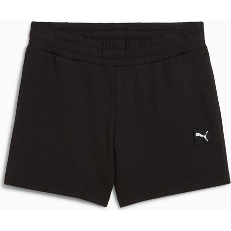 Pantalones cortos Puma ESS ELEVATED de 5" para mujer, color negro, 68502001, talla M (1/5)