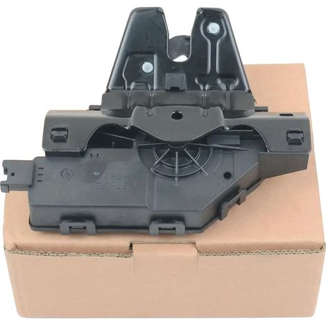 Meccanismo di chiusura del bagagliaio, struttura in metallo resistente, compatibile con E81/E82/E87/E88/E46/E90/E92, codici ricambio OEM 8196401, 7840617 (1/5)