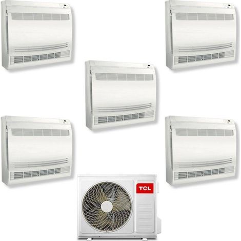TCL Climatizzatore Penta Split Console 9+9+9+12+12 con MT4250 Inverter R-32 Classe A++
