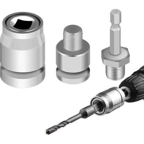 Mandrin Autoserrant Pour Perceuse - Conversion Clé à Chocs Pour Perforateur (1/5)