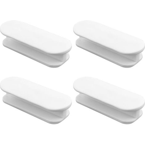 4 poignées de porte de balcon adhésives poignées, poignee de baie vitree coulissante pour porte de balcon intérieure et extérieure (1/5)