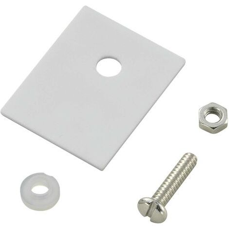 TRU COMPONENTS TC-A18-9E Kit de montage pour semi-conducteurs (L x l) 22.3 mm x 15.2 mm Adapté pour (type de boîtier (semi-conducteurs)) TO-247 1 se S640401 (1/3)
