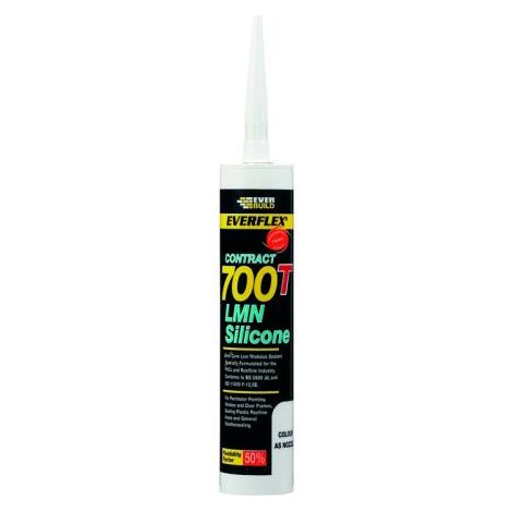 EVERBUILD 700T BLACK SILICONE