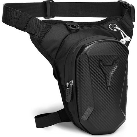 Bolso de muslo multifuncional - Negro
