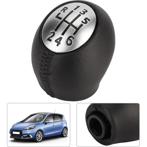Manette de vitesse 6 rapports pour Megane 3 Clio 3 Laguna 2 Scenic - Poignée de levier de vitesses (1/5)