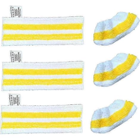 AURA pour aspirateur à main Easyfix Sc2 Sc3 Sc4 Sc5, chiffons de nettoyage vapeur en microfibre, accessoires (1/5)