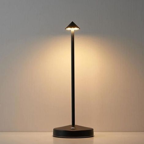 Kabellose LED-Tischleuchte mit Touch-Funktion, wiederaufladbare, tragbare Tischleuchte, 3 Helligkeitsstufen, Schreibtischlampe (1/5)