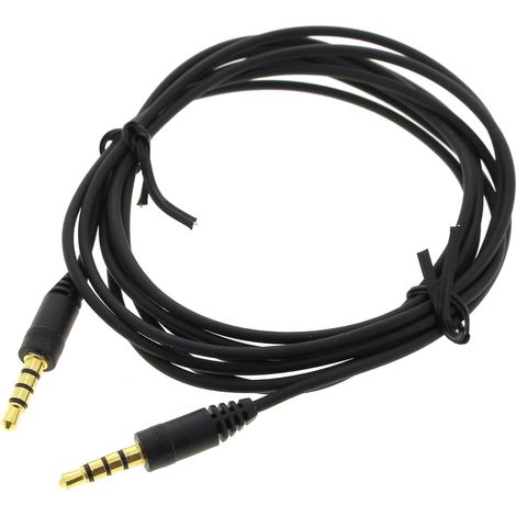 Cavo jack 3,5 mm placcato oro da 2 m per lettore dvd philips