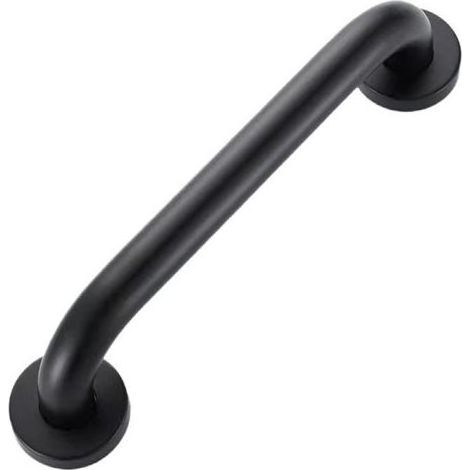Barre d'appui Carteo Noir 400mm acier