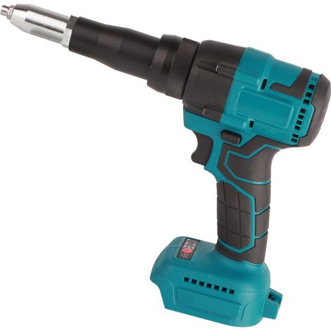 18V Akku-Nietpistole mit LED-Beleuchtung, blau, bürstenlos, für BL1815 Akku, 3,2-4,8 mm (1/5)