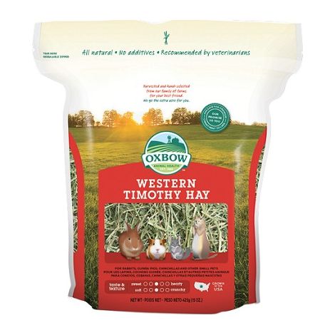 Oxbow Western Timothy Hay Fieno per Roditori e Conigli da 425 gr