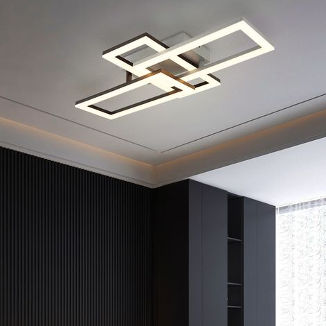 Globo - plafonnier - SAPENA - noir - plastique - LED - 67328-24O (1/5)