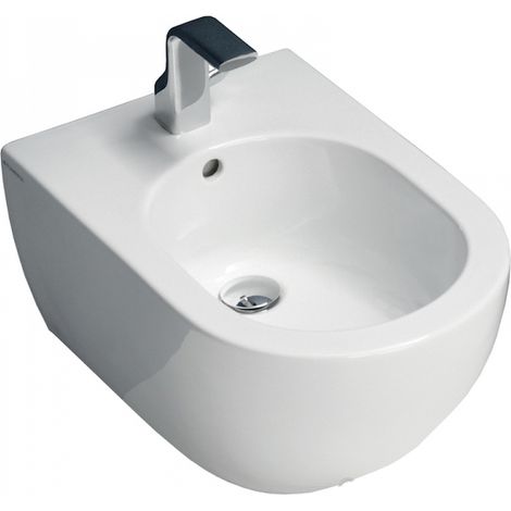 FLAMINIA App ap218lat bidet sospeso 1 foro latte codice prod: AP218LAT (1/3)