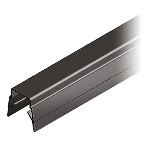 Profilé d'encadrement PP Noir RS PRO, rainure 8mm ( Prix pour Sachet de 10 )