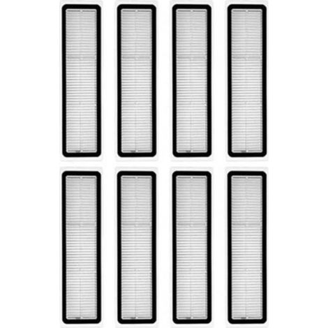 8 PièCes Filtre HEPA Lavable pour Xiaomi Dreame Bot D10 plus RLS3D Robot Aspirateur PièCes de Rechange (1/4)