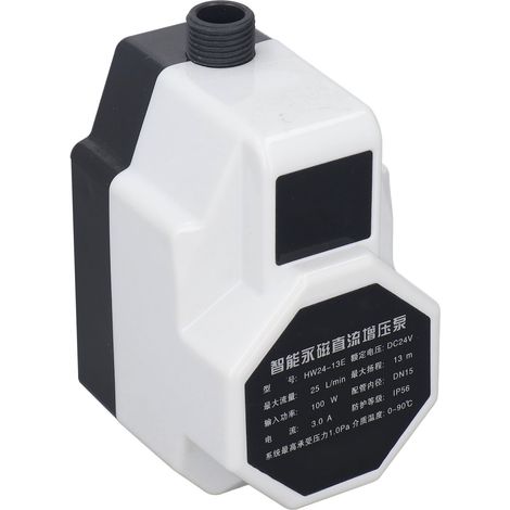 Druckerhöhungspumpe IP56 wasserdicht, 100 W, 13 m Förderhöhe, Umwälzpumpe, 24 V, für den Hausgebrauch, EU-Stecker 100–240 V (1/5)