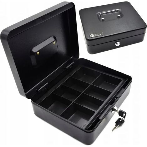 Caja Fuerte Metálica 250x200x90mm con Llave