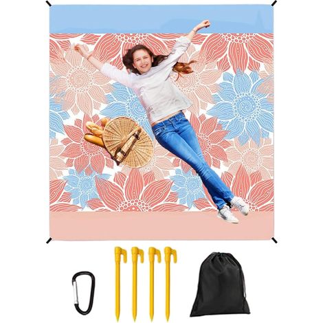 Couverture de plage imperm able et anti sable Couverture de (1/5)