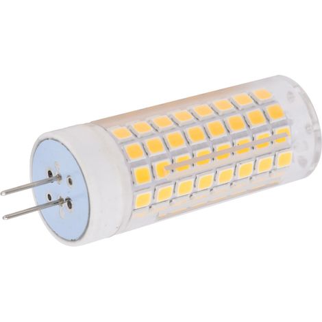 G4 Dimmbare Glühbirne, 360°-Beleuchtung, 1000 lm, 102 LEDs, 2835, Ersatz für Kronleuchter und Tischlampen, 110 V, 10 W, warmweiß (1/5)