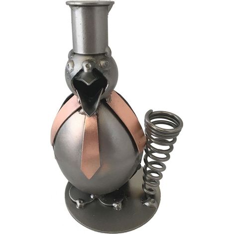 Support à stylo en éléments de métal recyclés - Pingouin
