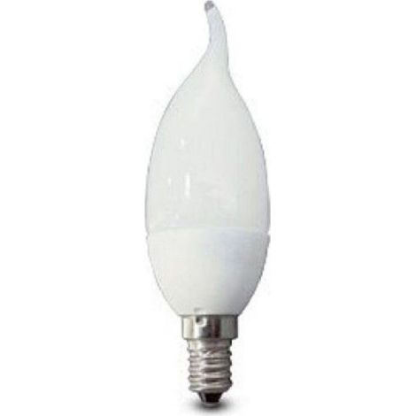 Ampoule Led 4 W E14, Lumière Blanche Chaude Et Froide, Flamme Céramique