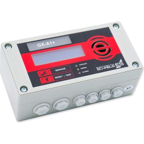 Schabus GX-A1+ Zentrale  ohne Sensor netzbetrieben detektiert Propan, Butan, Methan, Ethanol, Kohlen (1/3)