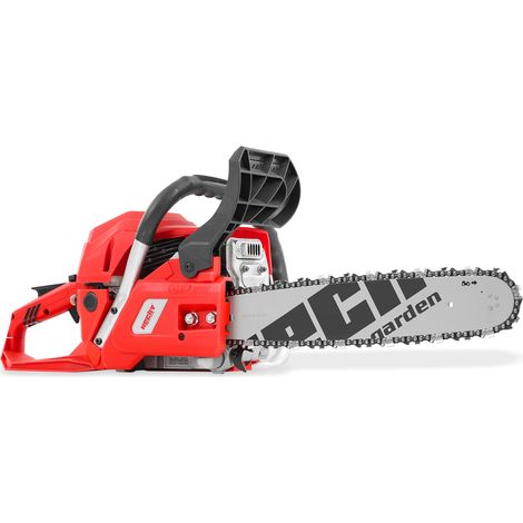 Benzin Kettensäge Motorsäge 40cm Schnittlänge 2,9PS Motor Hand Ketten Säge 2,2kW