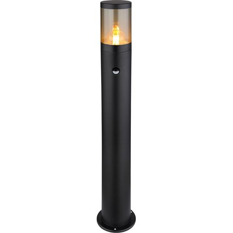 Globo - lámpara de pie - Xeloo - negro - metal - Ø 14cm - E27 -