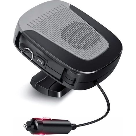 Chauffage Desembuage Voiture, Portabilité Chauffage Allume Cigare 12v Voiture, Chauffage De Voiture avec Rotation à 360 DegréS pour Tous Les VéHicules Chauffage pour Voiture (1/5)